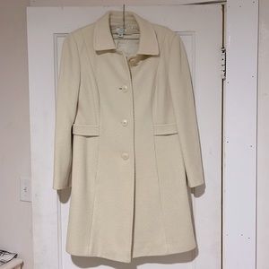 Ann Taylor Loft winter white jacket